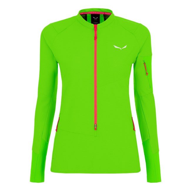 Chaqueta Softshell Salewa Agner Durastretch Anorak Mujer Verde | JY2160493