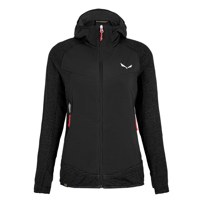 Chaqueta Softshell Salewa Rolle Polarlite Responsive Mujer Negras | WE5376028