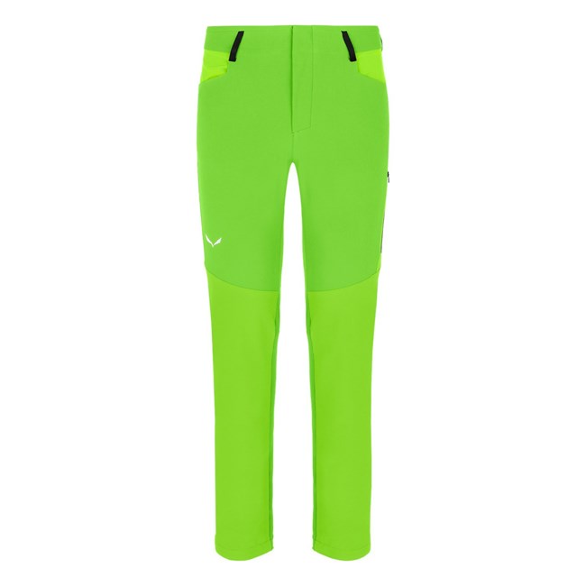 Pantalon Softshell Salewa Agner Durastretch Hombre Verde | JH0192785