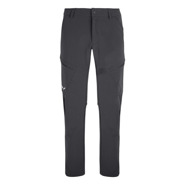 Pantalon Softshell Salewa Baranci Durastretch Hombre Gris | WJ2649107