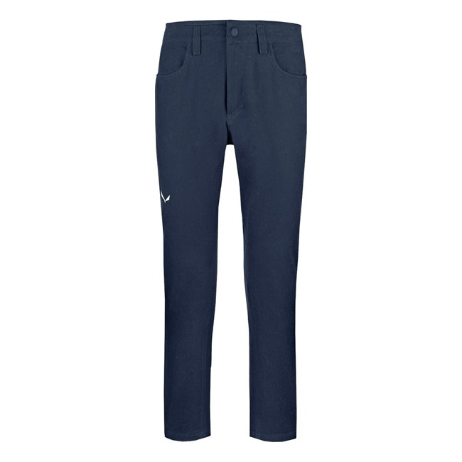 Pantalon Softshell Salewa Fanes Hemp Hombre Azul Marino | TP4018936