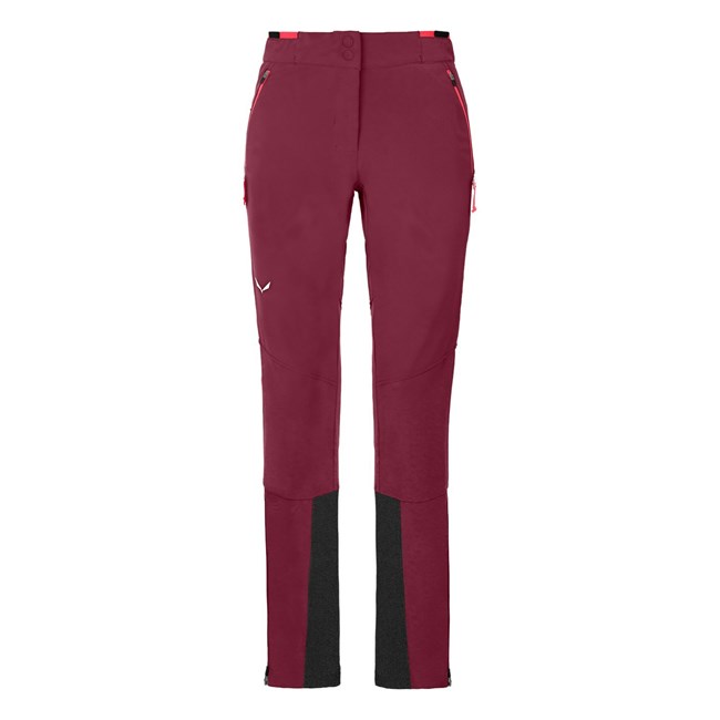 Pantalon Softshell Salewa Lagorai Durastretch Mujer Rojas | XS9580436