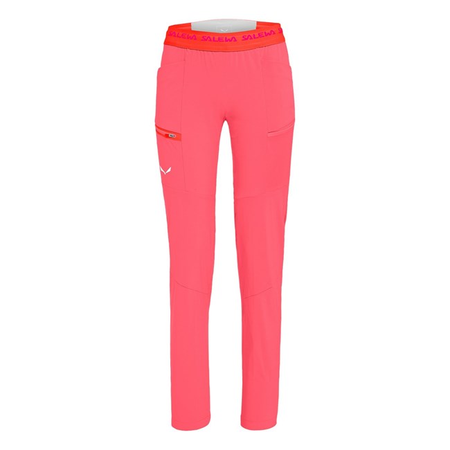 Pantalon Softshell Salewa Pedroc Light Durastretch Mujer Rosas | EP9384605