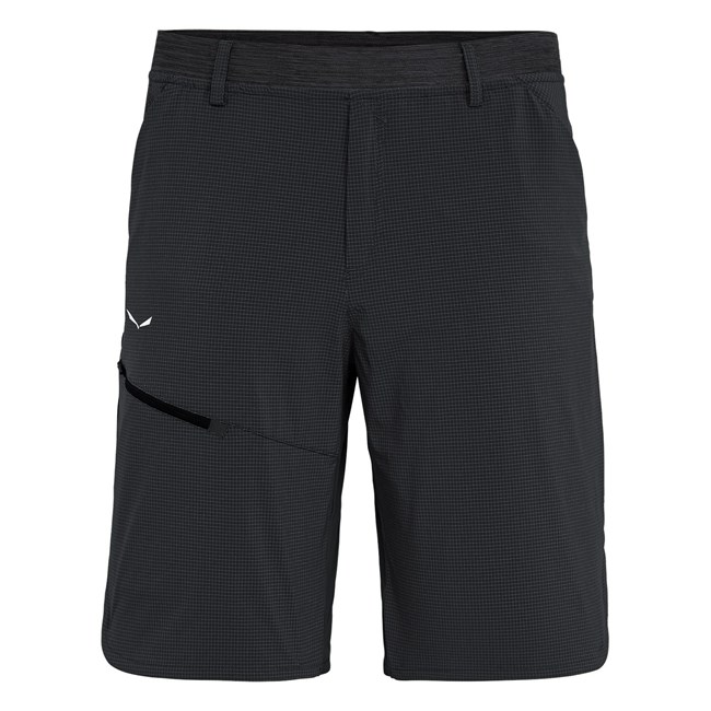 Pantalones Cortos Salewa Puez 3 Durastretch Hombre Negras | DR8651293