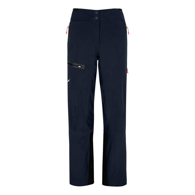 Pantalones Impermeables Salewa Sella Responsive Mujer Azul Marino | UE0361275