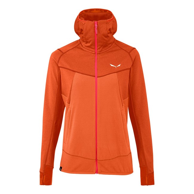 SALEWA LAVAREDO HEMP SUDADERA CON CAPUCHA HOMBRE NARANJA