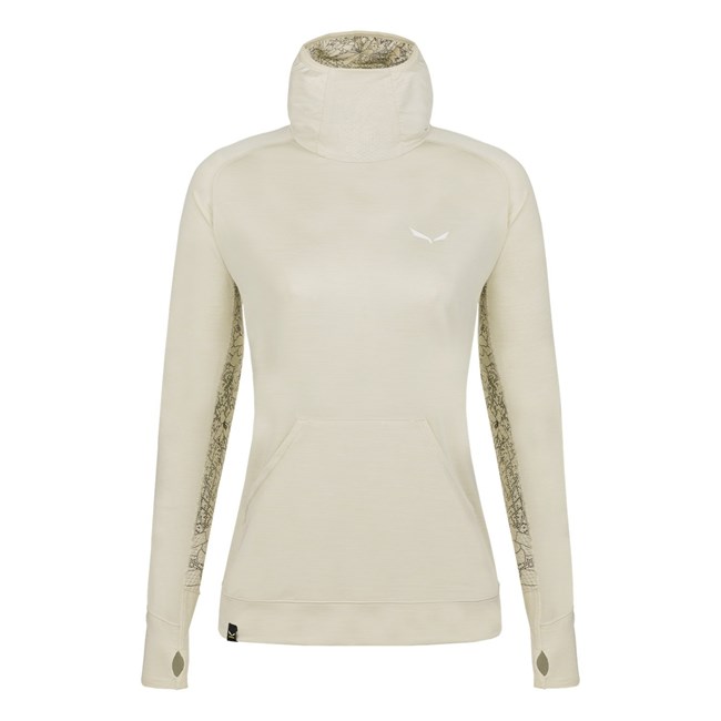 Sudadera Con Capucha Salewa Puez Melange Dry Hoody Mujer Beige | BS2795613